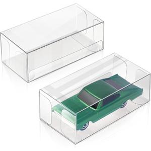 Storage Display Case Compatible with Car Wheels, 1/64 Scale Model Car Display Case Protector Compatible with Toy Cars -(Ultimate 25 Packs)