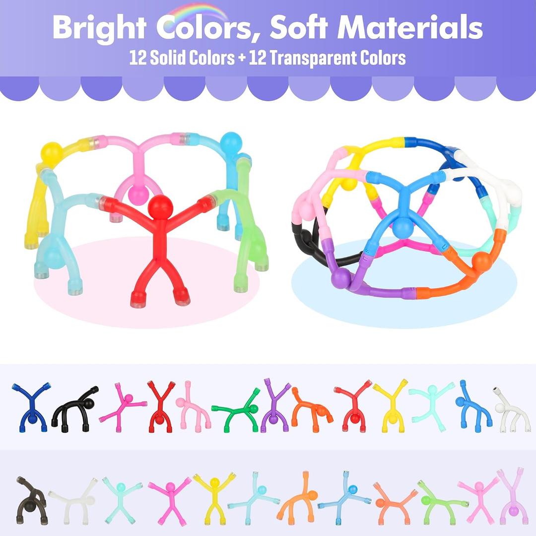2 x Ninth Five 24Pcs Magnets Men, Magnetic People, Fridge Magnets for Adults, Small