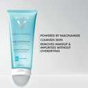 VICHY Puret Thermale Fresh Cleansing Gel, Formulated With Glycerin & Niacinamide, Gentle Gel Cleanser & Makeup Remover, Removes Impurities Without Overdrying, Safe For Sensitive Skin & Eyes (6.8 Fl Oz (Pack of 1))