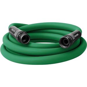 Flexzilla Colors Lead-In Garden Hose 5/8in. x 10ft., Lightweight All-Weather Water Hose, Durable and Flexible, Leak-Free Connections, Forest Green