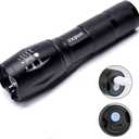 2 x YXQUA USB-C Rechargeable Flashlights for Power Outage, 1000 Lumen Super Bright LED Emergency Flashlight for Home, Zoomable Tactical Flash Light with 3 Modes for Hurricane Camping Car