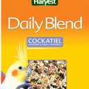 4 x Wild Harvest Daily Blend Nutrition Diet, 2 Pounds, Bird Food for Cockatiels, Lovebirds and Small Hookbills, BB 12/12/28