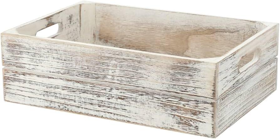 Wood Wine & Glass Rack 18.9 x 9.84 x 4.33 Inch