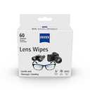 ZEISS Lens Cleaning Wipes, Pre-Moistened, Individually Wrapped Wipes for Coated Glass on Binoculars, Glasses, Sunglasses, Camera Lenses, and Scopes, 60 Count 2 Pack