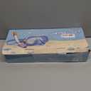 Snorkeling Gear for Adults, JRing Snorkel Mask Set with 180 Degree Tempered Glass Anti Fog Goggles Scuba Dry Top Snorkel for Swimming, Scuba Diving Mask for Men Women (Black+Pink (2 Pack))