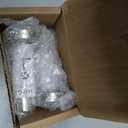 Ivilon Ceiling or Wall Mount Curtain Rod Brackets Holders for Curtain Rods of 7/8 and 1 Inch Diameter. Set of 2. Color Satin Nickel