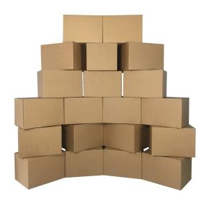 UBMOVE Medium Moving Boxes 18"L x 14"W x 12"H 20-Pack Corrugated Cardboard Box for Shipping, Mailing, Packing, Packaging and Storage
