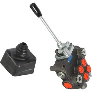 Hydraulic Reversing Valve for Tractor Loaders, With Joystick, 2 Spools, 21GPM Per Minute, SAE Interface