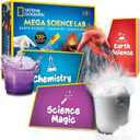 National Geographic Mega Science Lab - Kit for Kids with 75 Easy Experiments, Featuring Earth Science, Chemistry Set, and Magic STEM Projects for Boys and Girls (Amazon Exclusive)