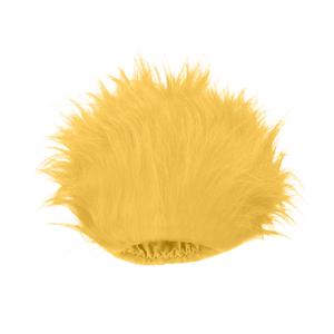 Blue Wig Hair Headband Costume Funny Wigs Blue Wigs for Women,Crazy Wigs for Halloween Costume Cosplay and Party (Yellow, Short)