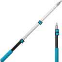 Bates- Telescopic Extension Pole, 3 Ft, Aluminum Alloy, Sturdy Multi-Purpose Extension Pole with Flip-Lock Design for Painting, Dusting and Cleaning