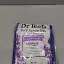 Dr Teal's Pure Epsom Magnesium Salt Soak, Soothe & Sleep with Lavender, 3 lb (Pack of 4)