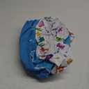 Mommy's Helper | Inflatable Under The Sea Baby Bathtub, Collapsible Safe Baby Bath Tub with Anti-Sliding Saddle Horn Seat, Must Have Travel Toddler Bath, Portable Bathtub Recommended Months 6 to 24 (Blue, White)