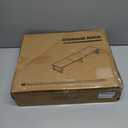 YAOHUOO 45" Large TV Riser for 32-60 inch TV, TV Riser Stand Shelf with Steel Legs, Tabletop TV Stand Riser for Home Office,Black (45"W11.8"D7.1"H)