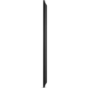 5 Pack Finger Pulls for Cabinets, Streamlined Long Concealed Handle for Home Kitchen Door Drawer Cabinet, Mount Finger Edge Tab Pull Aluminum (Black,500mm/19.69" Overall Length)