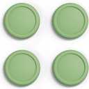 eXtremeRate PlayVital Switch Joystick Caps, Switch Lite Thumbstick Caps, Silicone Analog Cover for OLED Joycon Thumb Grips - Matcha Green