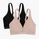 Fruit of the Loom womens Wirefree Cotton Bralette S