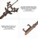 ABOOFAN 12 Pcs Deer Head Bottle Opener Antler Beer Opener Portable Beer Bottle Openers Christmas Gadgets Cool Bottle Openers Christmas Tin Opener The Wine Travel Can Opener Zinc Alloy