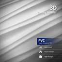 Art3dwallpanels Ceiling Tiles 24 x 24 for Interior Wall Dcor, 12 Pack Drop Ceiling Tile 3D Wall Panel Fire Rated Waterproof Premium PVC, No Sag and Breakage Wall Panels Cover 48.Sq.Ft. White