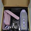 Bousnic Shock Collar for Dogs - Waterproof Rechargeable Dog Electric Training Collar with Remote for Small Medium Large Dogs with Beep, Vibration, Safe Shock Modes (8-120 Lbs) (Purple)