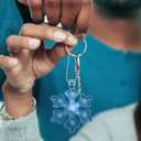 60Pcs Christmas Mini Pop Keychain Fidget Toys Mini Pop Keychain Rainbow Silicone Simple Fidget Toys Fidget Relieve Anxiety Stress Hand Office Desk Toys for Kids Adults