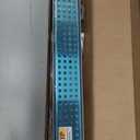 HTOH Shower Drain, Linear Shower Drain 18 Inch(Brushed Nickel),Modern 304 Stainless Steel Shower Floor Drain with Grate Removable, Adjustable Leveling Feet, Rectangular Linear Drain