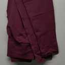 High Waisted Leggings for Women - No See Through Tummy Control Cycling Workout Yoga Pants with Pockets Reg & Plus, Large- Extra Large, Burgundy   