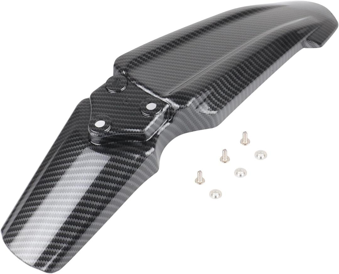 Surron Simulated carbon fiber surface Front Fender ABS Plastic Motorcycle Modified Mudguards Protector Compatible with Light Bee Sur Ron S/X Segway X160 / X260(Carbon Fiber Front Fender)
