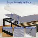 BlissBoard Bunkie Board Queen Size 60"x80", Bed Boards for Under Mattress, Quiet & Moisture-Resistant Support for Sagging Mattress, Fits Metal Frames & Platform Beds, 10mm
