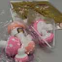 Tarocynn 31Pcs Fairy Cake Topper Mushroom Cake Decoration Butterfly Garden Theme Cake Decor for Birthday Baby Shower (Pink)