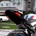 Rear Turn Signal Indicator Lights Lamps Compatible with BMW S1000RR 2023-2025,M1000RR 2023-2024(Red)
