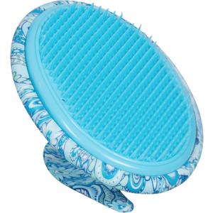 Dylonic Body Brush for Razor Bumps and Ingrown Hairs Treatment - 1pk Skin Exfoliator for Body Shaving Irritation, Strawberry Legs, Armpit, Bikini Line - Blue (1Pack)
