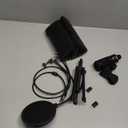 Studio Recording Microphone Isolation Shield with Pop Filter and Metal Tripod Stand USB Condenser Mic to PC Laptop Smartphone, Mic for Recording Singing Podcasting