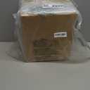 Small Wood Trash Can, Farmhouse Rectangular Garbage Can Waste Basket, Rustic Distressed Reclaimed Wood Wastebasket, Vintage Wooden Trash Recycling Bin Storage Basket with Metal Handles (Natural)