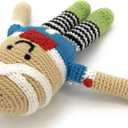Pebble | Handmade Humpty Dumpty | Crochet | Fair Trade | Pretend | Imaginative Play | Rattle | Machine Washable