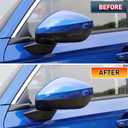 Moonlinks 1PC Mirror Lower Cover Compatible with Honda Civic 11th 2022 2023 2024 2025, Left Driver Side Civic Mirror Bottom Cover Cap Without Turn Signal Type Replaces for 76255-T20-A01