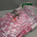 Peppa Pig: 19 Piece Doll Sleep N' Play Set - Pink & White Dots Travel, Feed, Includes Half Folding Stroller, Bouncer, Highchair, Matching Diaper/Handbag, for Kids Ages 3+