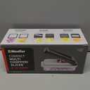 Mueller Vegetable Chopper Mandoline Slicer, Food Veggie Chopper, Cheese Grater, Onion Vegetable Cutter with Container, Dicer, Kitchen Gadgets & Essentials, White Sand/Grey (6 blade)