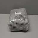 Waffle Bath Mat-Runner Rug, Super Absorbent Non Slip Bath Mats for Bathroom Machine Washable Long Rugs with Tassels, Bath Rugs for Bathroom Floor Beside Tub, 2' x 6' (Light Grey)