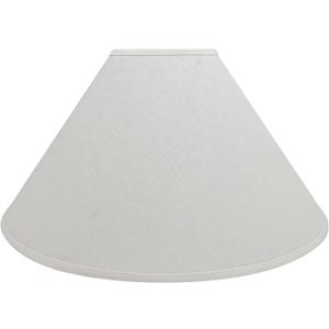 Aspen Creative 32591A Transitional Hardback Empire Shaped Spider Construction Lamp Shade in Off White, 23" Wide (7" x 23" x 14")