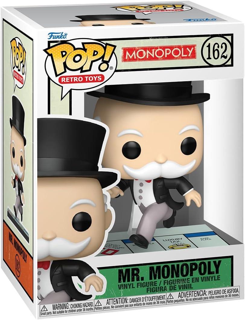 Funko Pop! Vinyl: Monopoly - Mr. Monopoly - Pass Go - Hasbro, Inc - Collectable Vinyl Figure - Gift Idea - Official Merchandise - Toys for Kids & Adults - Ad Icons Fans