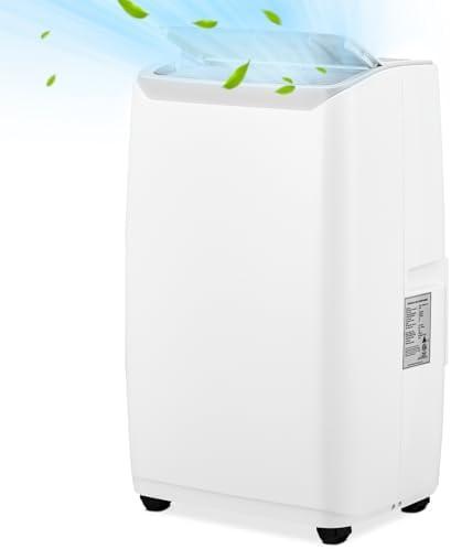 Air Conditioner, Towallmark14,000 Btu Air Conditioner Portable, for Room up to 750 Sq. Ft. with Remote Control, 3-Speed Fan, Suitable For Rooms Between 550-750 sqft