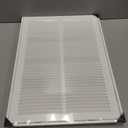 Return Air Filter Grille Fit 14x20 Duct Opening,Steel Air Return Vent Cover Grill,HVAC Vent Covers for Wall and Ceiling,Holds 1" Thick AC Filter