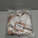 RUMIA Women's Crew Neck Sweatshirt Loose Pullover Long Sleeve Shirts Soft Tops for Women Fall Clothes 2025 (Medium, Beige Plaid)