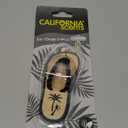 California Scents Scented Sandal Hanging Car Air Freshener - Odor Eliminator for Strong Odor - Flip Flop Car Fresheners (Ice, 1 Pack)