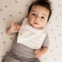 Burts Bees Baby Unisex Baby Bibs, Lap-Shoulder Drool Cloths, 100% Organic Cotton with Absorbent Terry Towel Backing Bibs