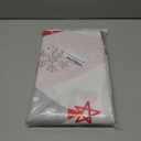 GOOESING Merry Christmas Shower Curtain Winter Christmas Tree with Snowflake Waterproof Bath Curtain for Bathroom Xmas Holiday Bathroom Decorations with Hooks 72x72 Inch