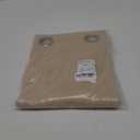 NICETOWN Outdoor Curtains for Patio Waterproof 95" L, Blackout Gazebo Curtain for Pergola/Porch Weatherproof, UV & Privacy Protection Outside Drape, 52" Wide, 1 Panel, Biscotti Beige