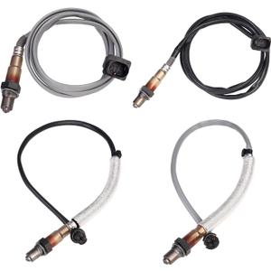 Oxygen O2 Sensor Upstream Downstream Fits for BMW 128i 08-13, 328i XDrive Luxury Modern 07-13, 328xi 07-08, 328i XDrive 13 09-11, 128i M 2013, Replace 234-5138 234-5139 234-4876 234-4892 4Pcs