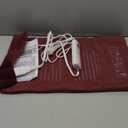 Sunbeam XL Back Neck and Shoulder Heat Therapy 12 x 24 with Auto Shut Off 6 Settings Machine-Washable Comfortable Microplush Fabric - Burgundy